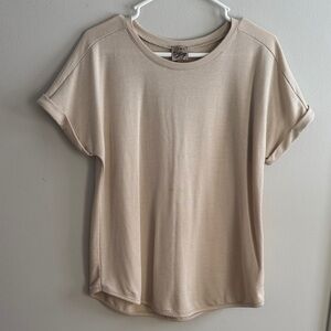 Como Vintage Soft Cream Short Sleeve Tee